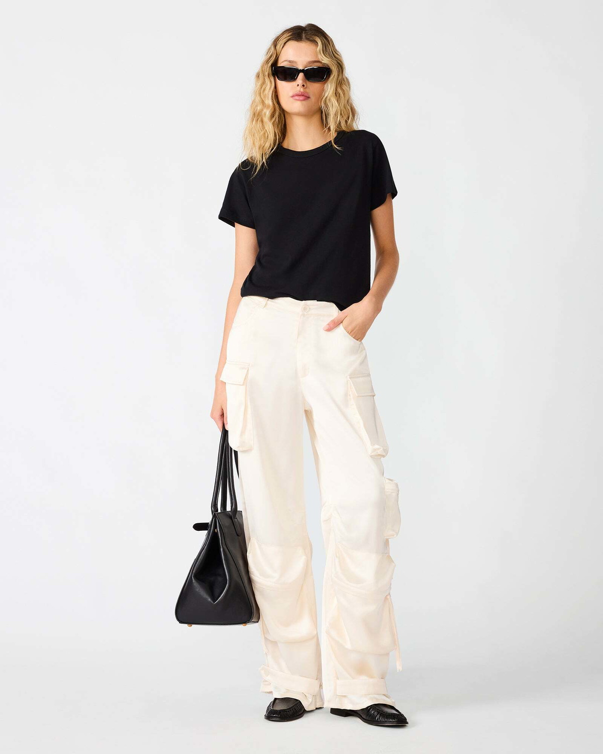 Steve Madden Duo Pants in Cream