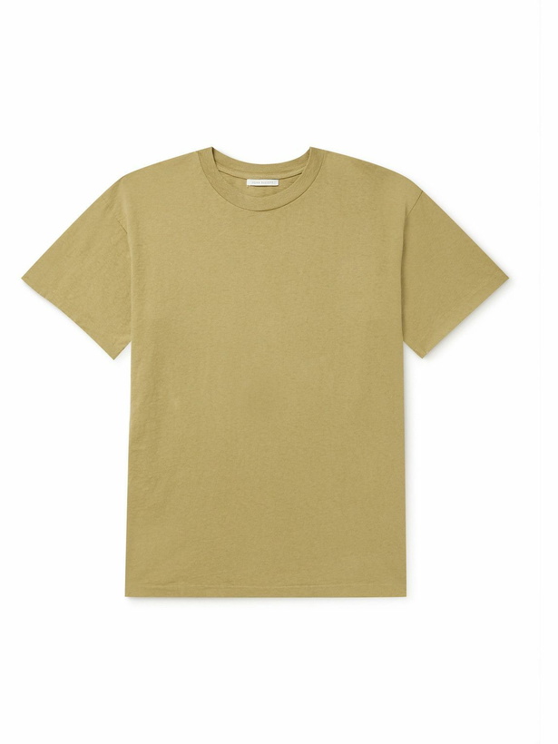 Photo: John Elliott - University Cotton-Jersey T-Shirt - Brown