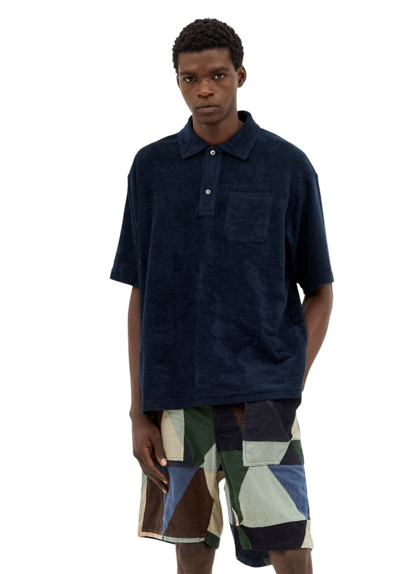 Photo: Engineered Garments Terry Polo Shirt