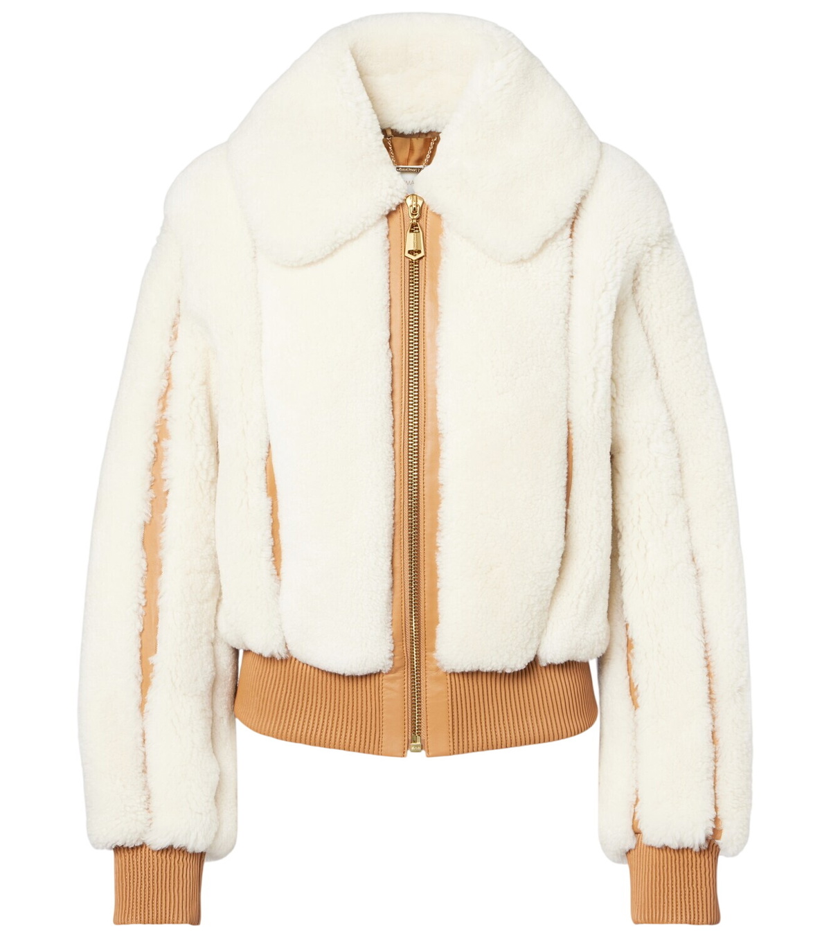 Zimmermann Illustration shearling bomber jacket Zimmermann