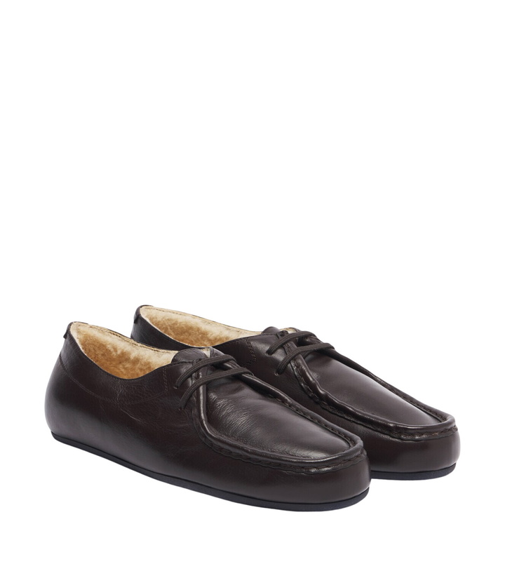 Photo: Jil Sander Hood leather lace-up shoes