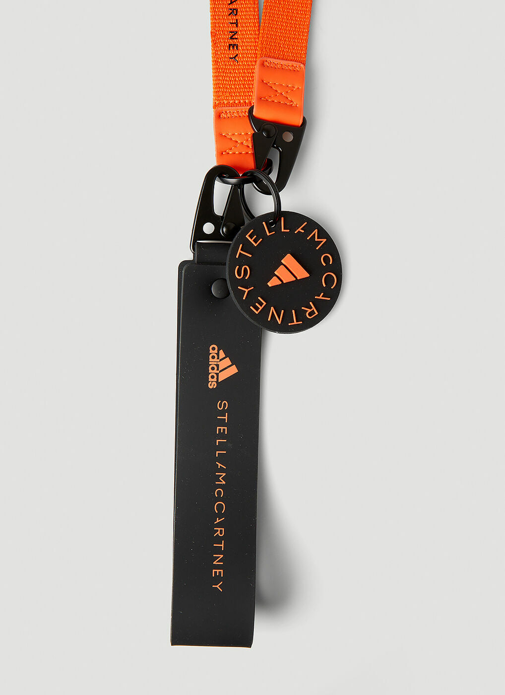 Logo Tag Lanyard in Orange adidas by Stella McCartney