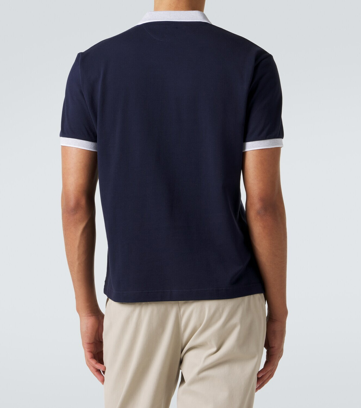 Eleventy Cotton piqué polo shirt