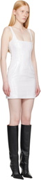16Arlington White Sior Minidress
