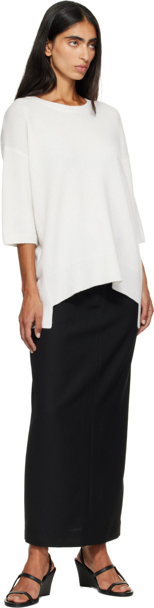 LISA YANG White Camille T-shirt