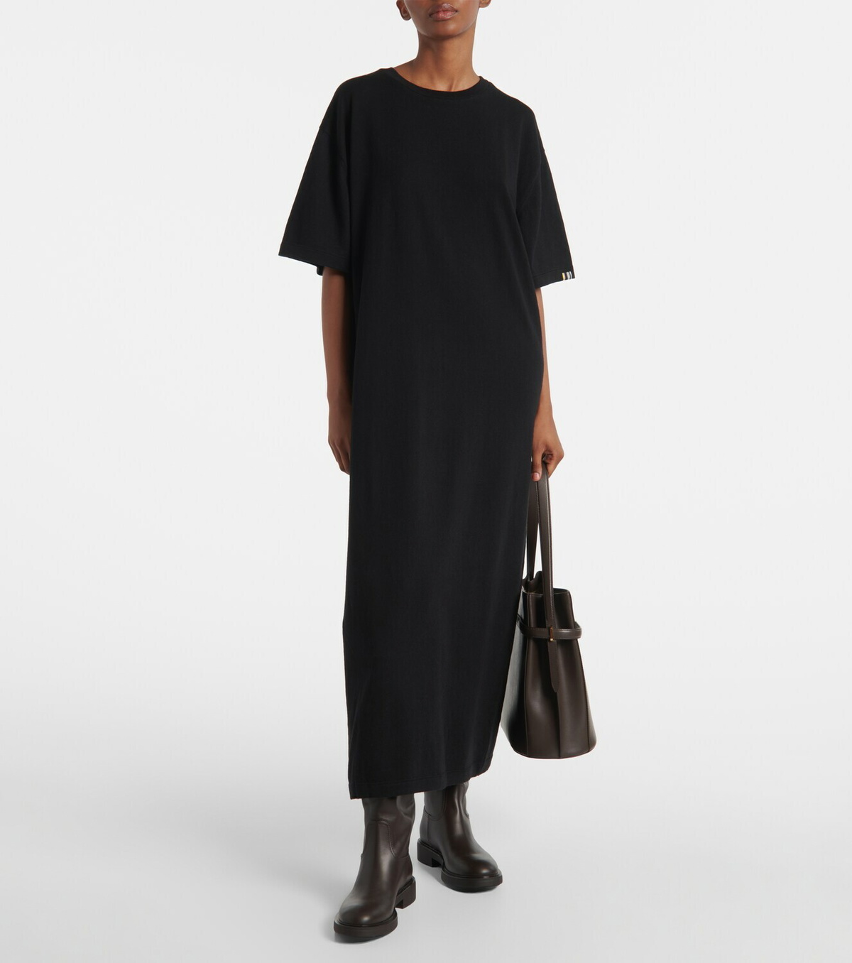 Extreme Cashmere Kris cotton and cashmere maxi dress