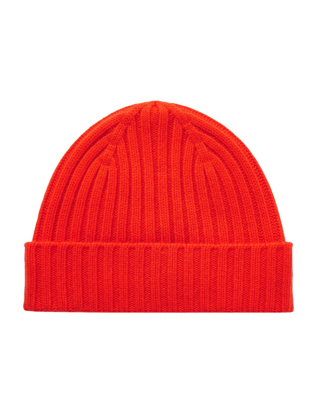 Photo: Mr P. - Cairn Ribbed Cashmere Beanie