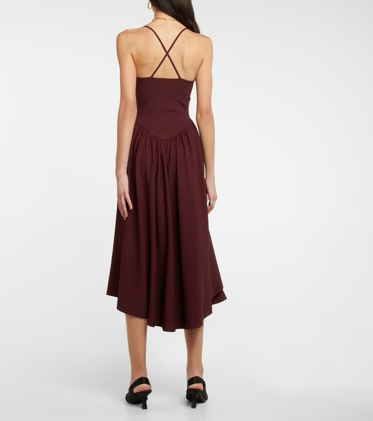 Keila - Halterneck Midi Dress