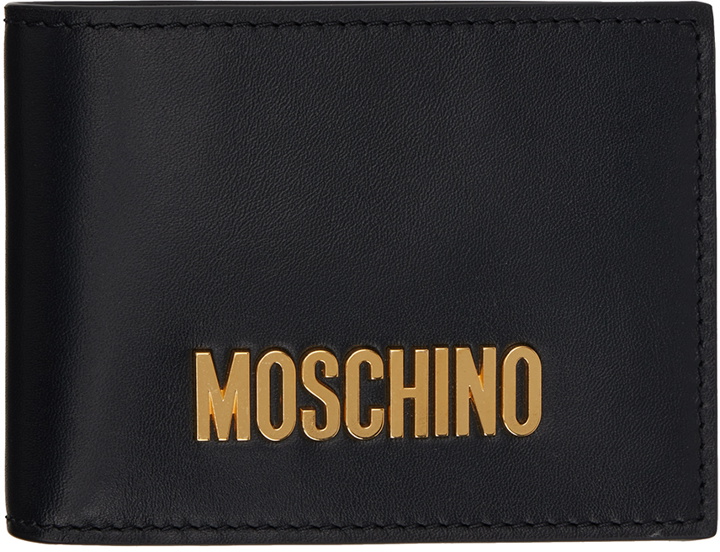 Photo: Moschino Black Logo Wallet
