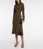 Victoria Beckham - Virgin wool shirt dress