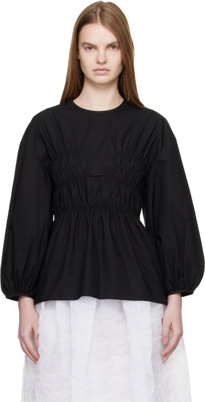 Photo: Cecilie Bahnsen Black CBcamryn Blouse