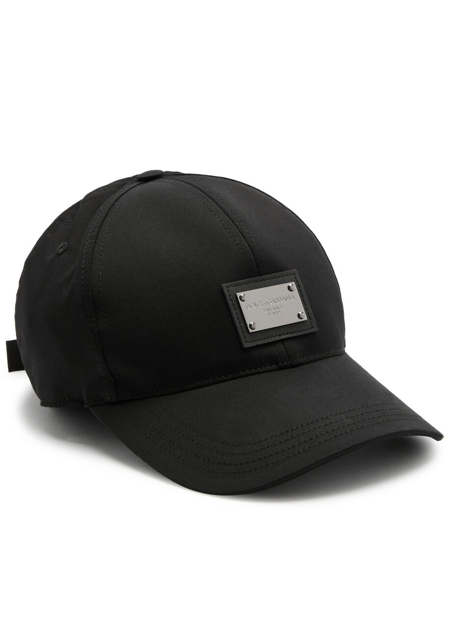 Dolce & Gabbana Logo Stretch-cotton cap Black Dolce & Gabbana