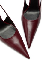 Victoria Beckham 100 Leather Slingback Pumps