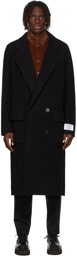 Études Black Wool Venus Coat