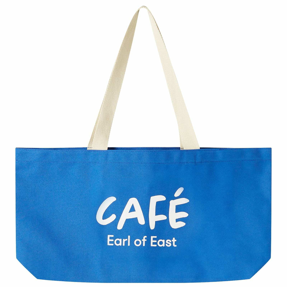 Earl of East Café Shopper Tote in Blue 