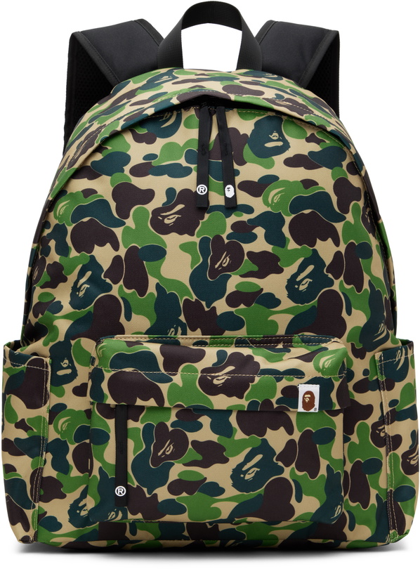 Photo: BAPE Green ABC Camo Daypack M Backpack