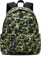 BAPE Green ABC Camo Daypack M Backpack