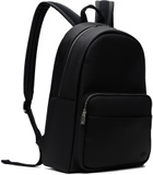 Lacoste Black Classic Laptop Pocket Backpack