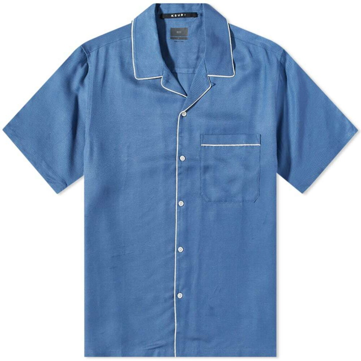 Photo: Ksubi Men's Downtown Vacation Shirt in Atlantic Blue
