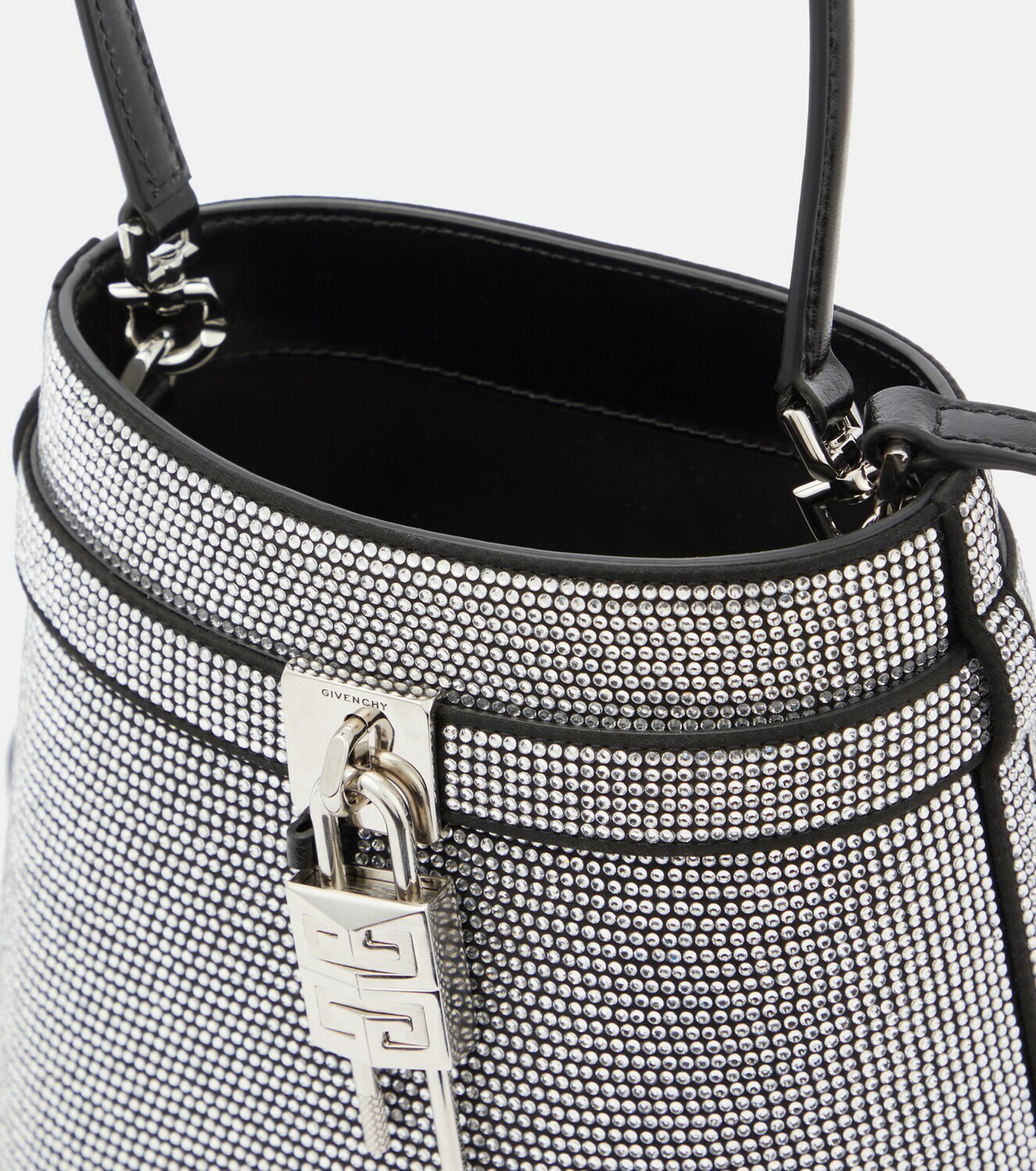 [値下げ]GIVENCHY パドロック クリスタル GIVENCHY(ジバンシィ) ロッククリスタル ブレスレット シルバー