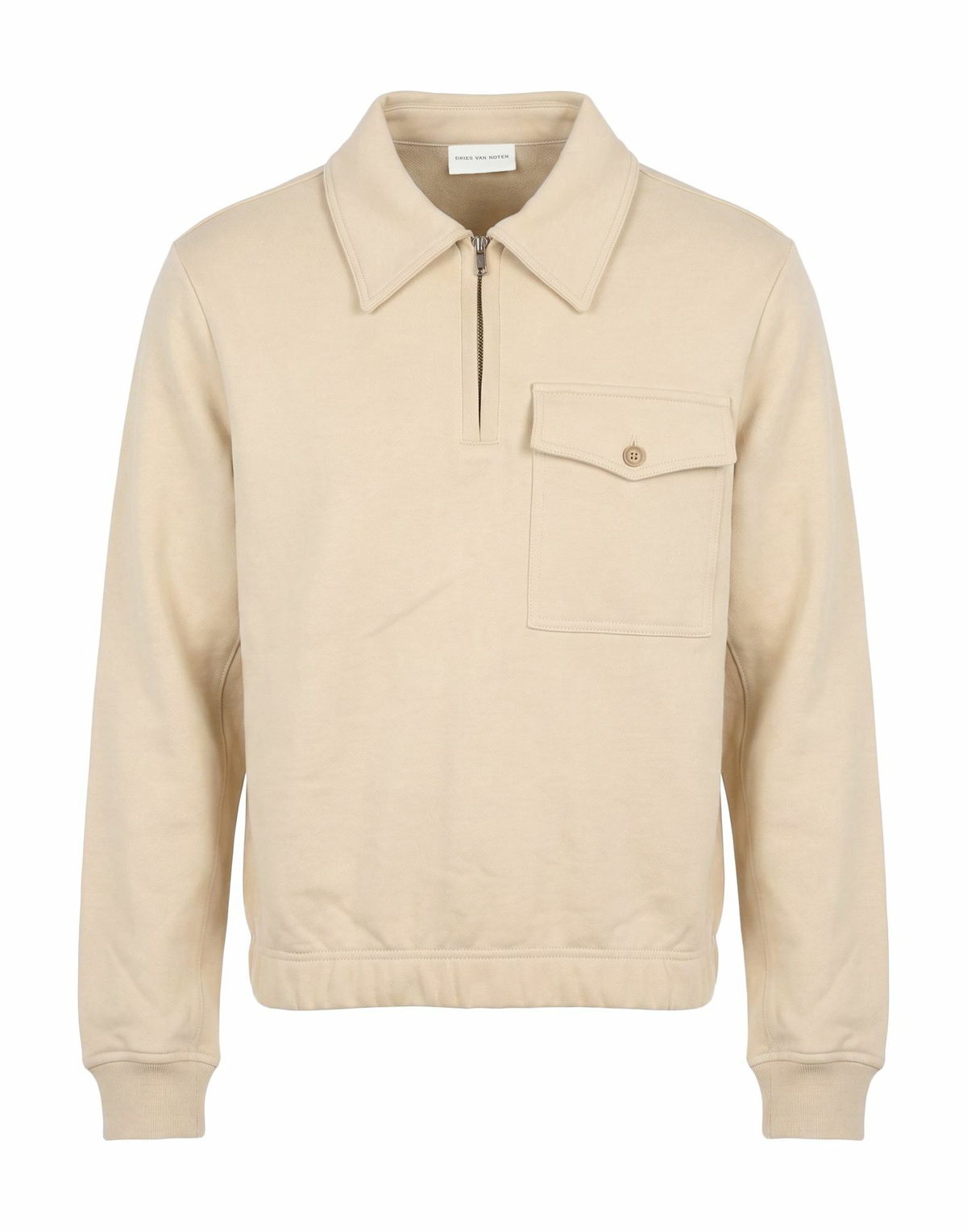 Dries Van Noten Mens Sweatshirt Cream