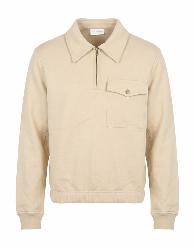Photo: Dries Van Noten Mens Sweatshirt Cream