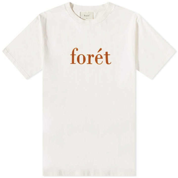 Photo: Foret Men's Resin Logo T-Shirt in Cloud
