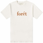 Foret Men's Resin Logo T-Shirt in Cloud