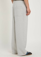 Picante Everyday Wide-leg Cotton Sweatpants Grey