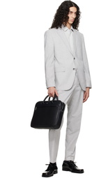 BOSS Black Monogram Print Document Briefcase