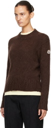 Moncler Brown Alpaca Blend Sweater