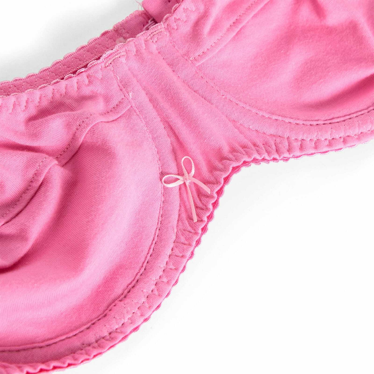 Fruity Booty Women's Cotton Jersey Bra in Pink