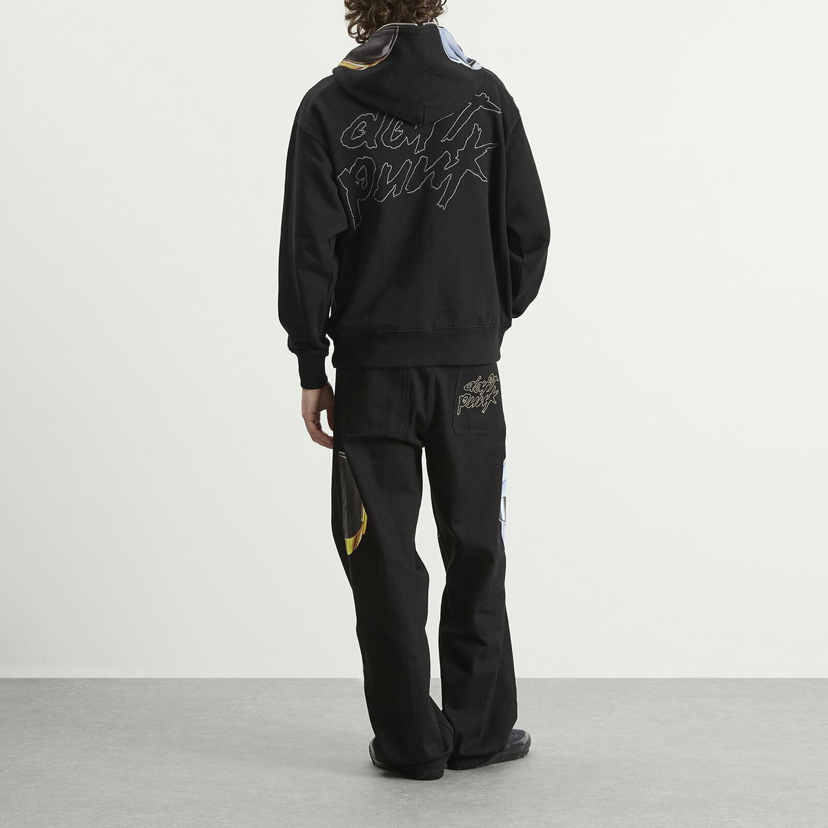 Pleasures Men's Ram Zip Hoodie in Black