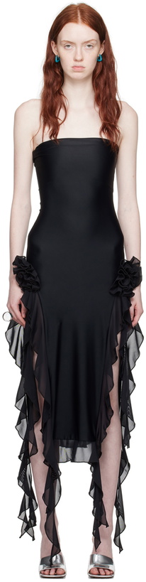 Photo: Fancì Club Black 'The Thieves' Maxi Dress