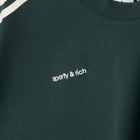 Adidas Women's X Sporty & Rich Sweatshirt in Shadow Green