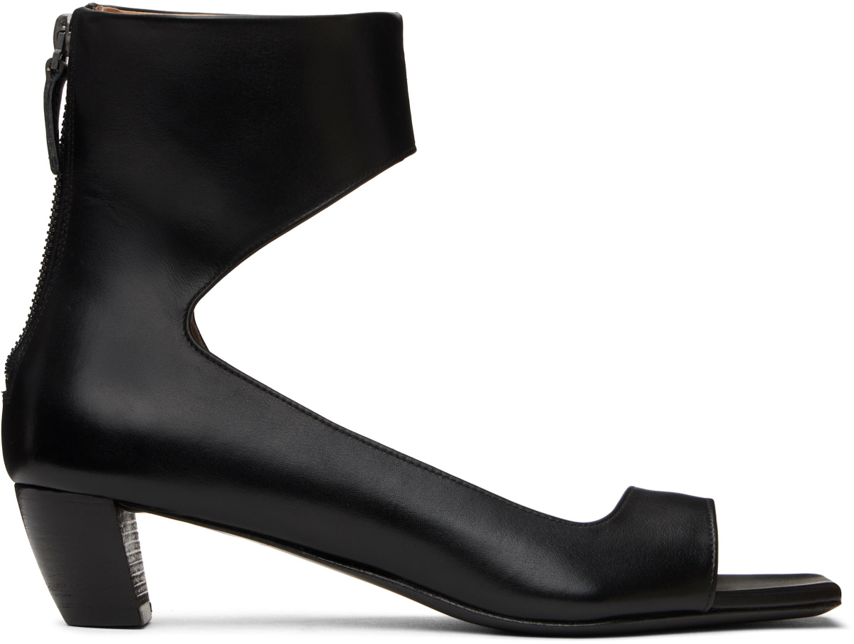 Marsèll Black Cucchiaia Heeled Sandals