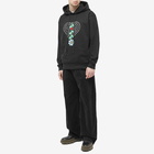 Moncler Men's Genius x JW Anderson Flower Hoody in Black