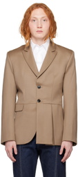 Steven Passaro SSENSE Exclusive Beige Blazer