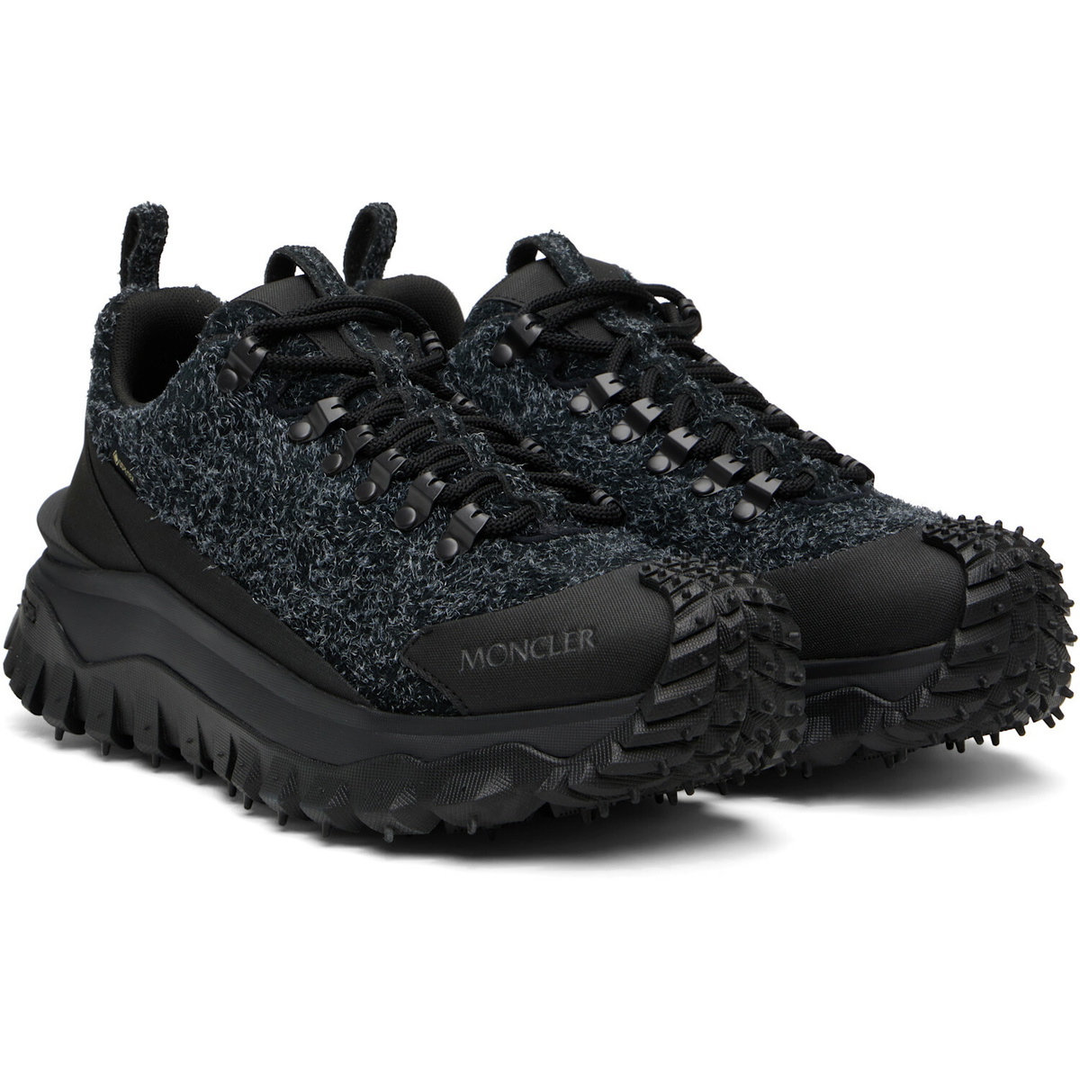 Moncler Black Trailgrip Apex GTX HS Low Top Sneakers