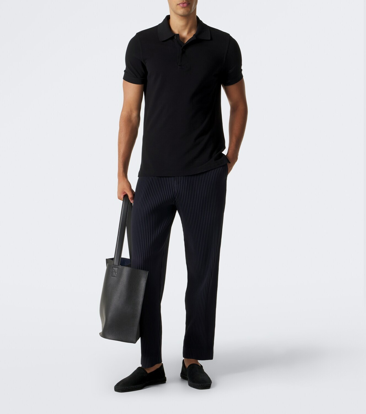 Homme Plissé Issey Miyake Basics pleated straight pants