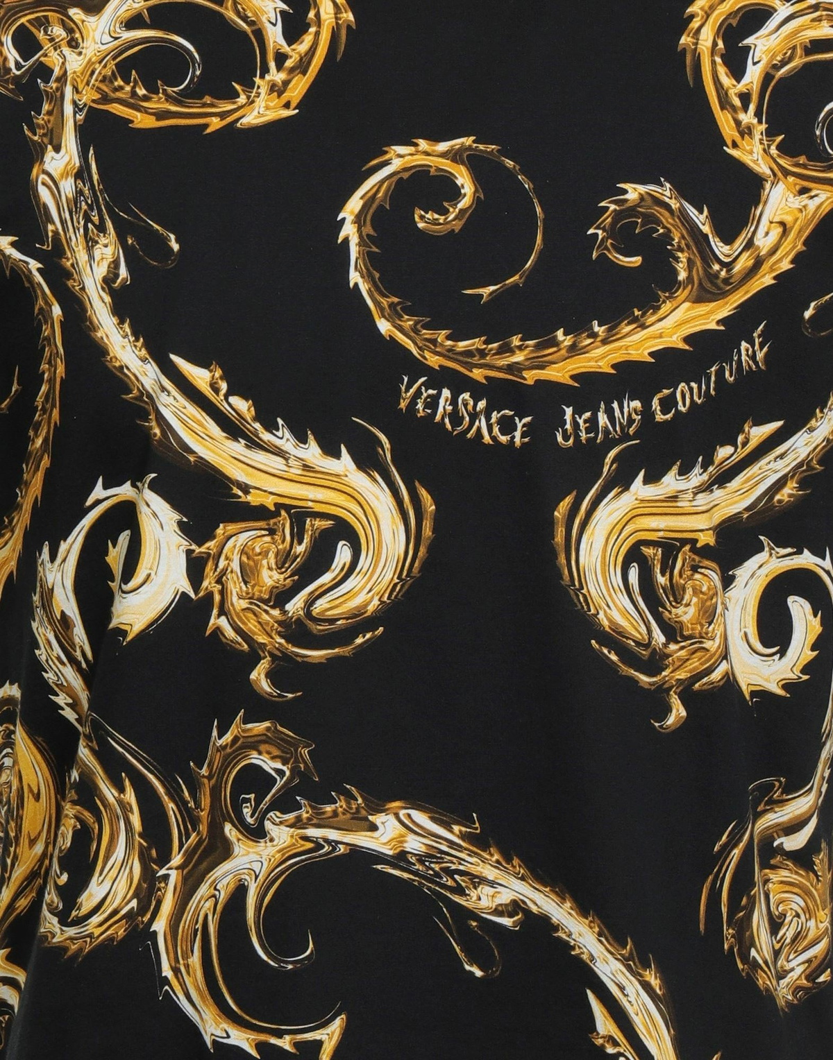 Versace Jeans Couture Mens T-shirt in Black