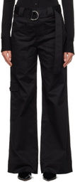 Proenza Schouler Black Proenza Schouler White Label Belted Trousers