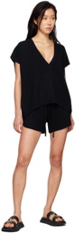 LISA YANG Black Kiyo Shorts