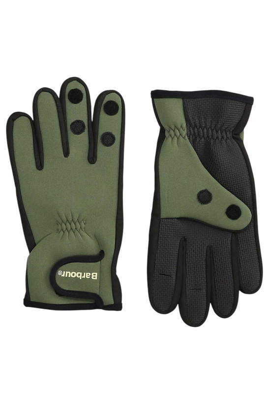 Photo: Barbour Gloves In Green Polyester