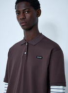 Miu Miu Logo Motif Polo Shirt