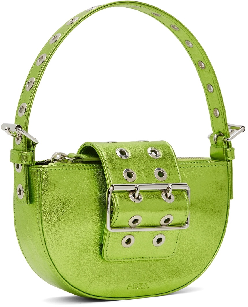 Abra Green Carrie Shoulder Bag Abrams