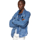 Y/Project Blue Double Front Denim Jacket