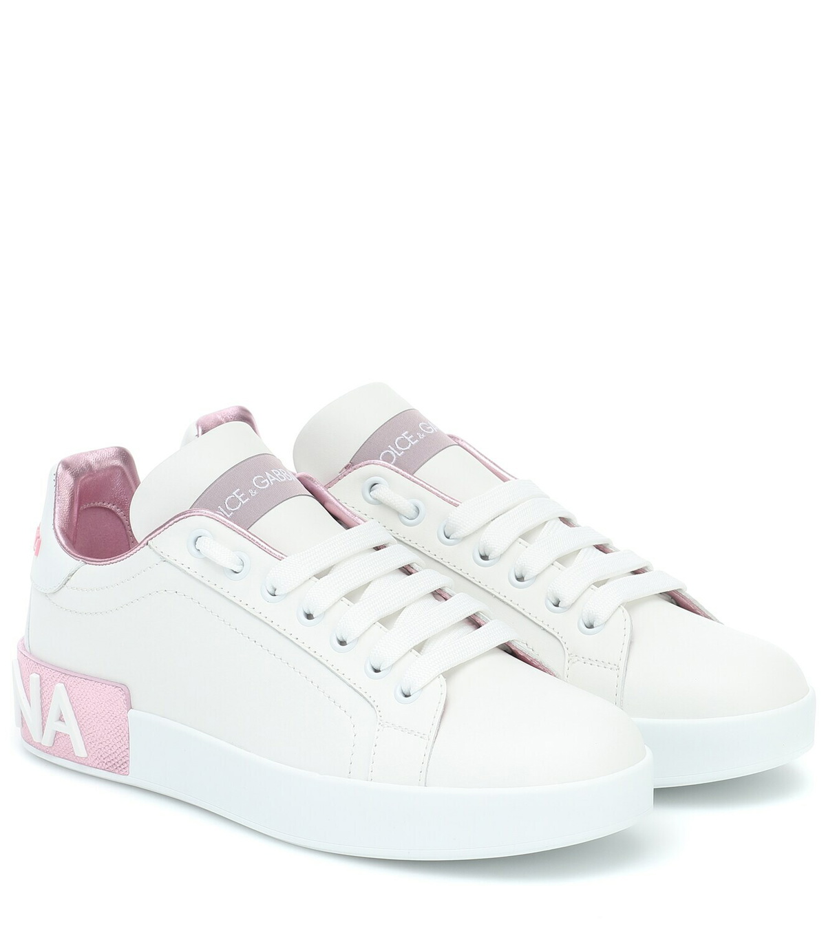 Dolce&Gabbana Portofino leather sneakers