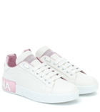 Dolce&Gabbana Portofino leather sneakers