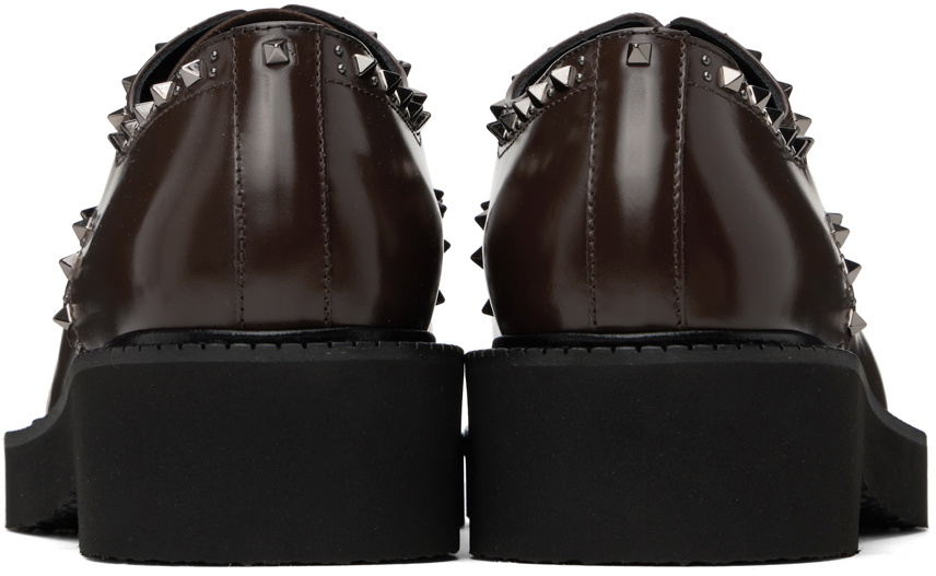 Valentino Garavani Brown Gentleglam Derbys